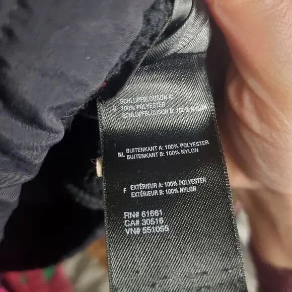 The North Face Denali Women's Extra Small Black Fleece Full Zip Jacket PolarTec - Picture 10 of 16